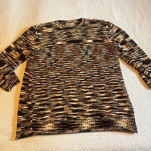 Woman Within Multicolor Knit Sweater